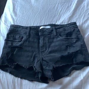 Distressed shorts